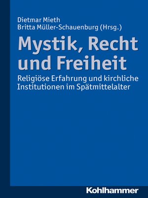 cover image of Mystik, Recht und Freiheit